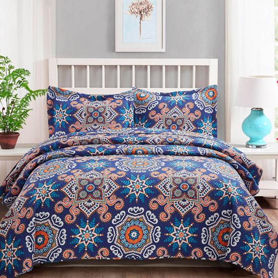 cxmicrotex Print Pinsonic 3-Píosa Cuilt Set